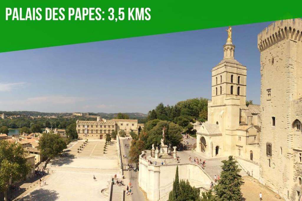 Les Arches - Belle Decoration - Wifi - Ac Clim Apartment Villeneuve-les-Avignon Bagian luar foto