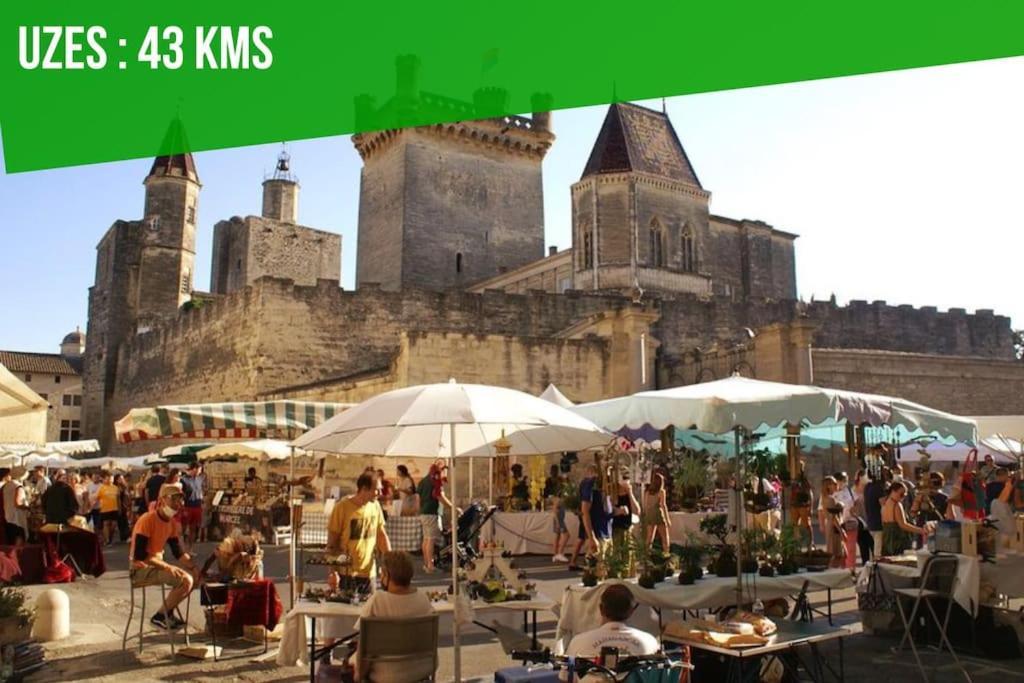 Les Arches - Belle Decoration - Wifi - Ac Clim Apartment Villeneuve-les-Avignon Bagian luar foto