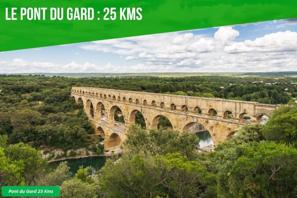Les Arches - Belle Decoration - Wifi - Ac Clim Apartment Villeneuve-les-Avignon Bagian luar foto