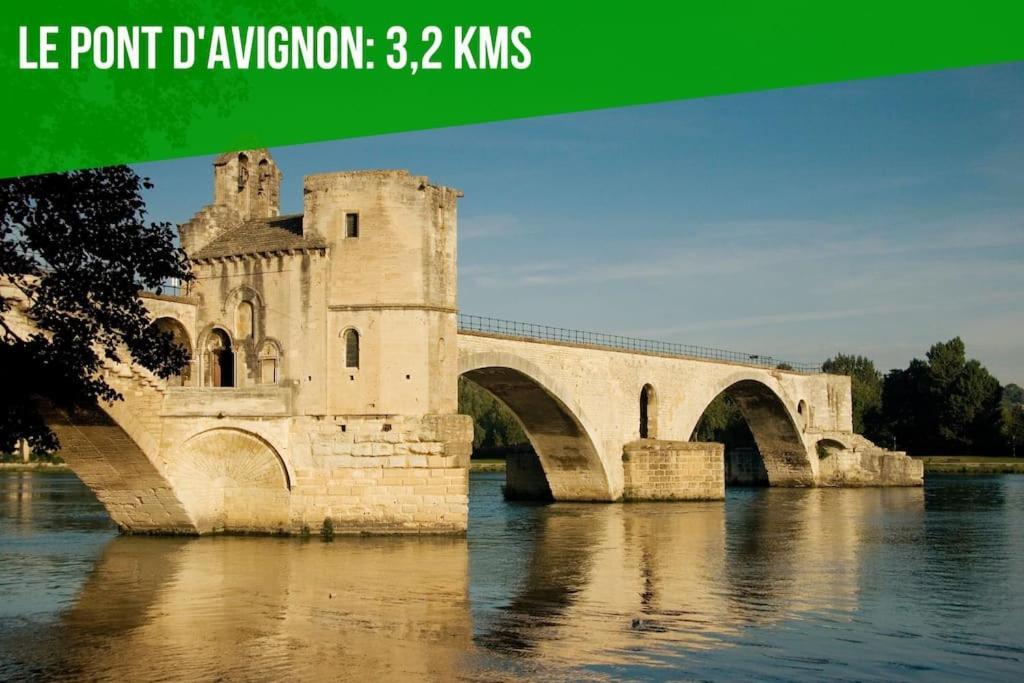 Les Arches - Belle Decoration - Wifi - Ac Clim Apartment Villeneuve-les-Avignon Bagian luar foto