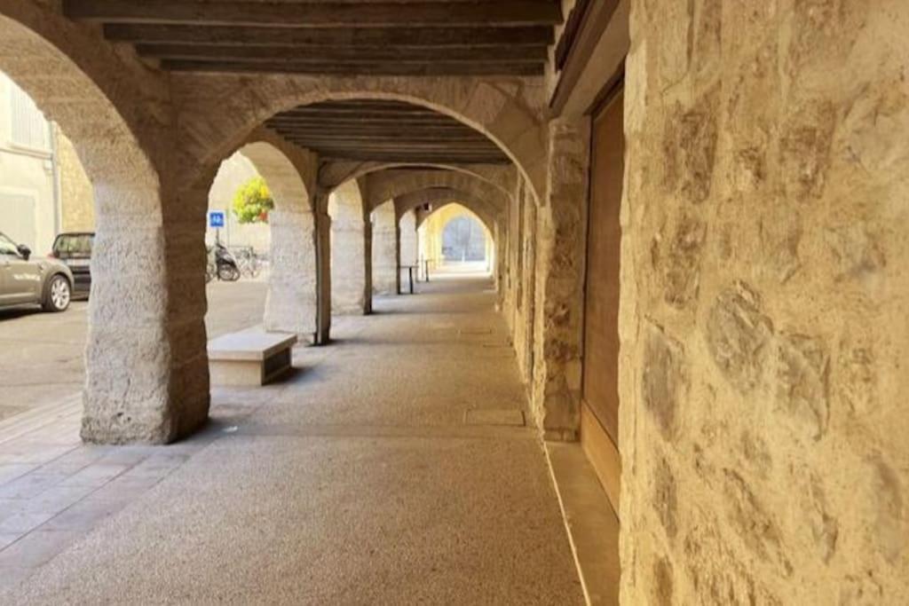 Les Arches - Belle Decoration - Wifi - Ac Clim Apartment Villeneuve-les-Avignon Bagian luar foto